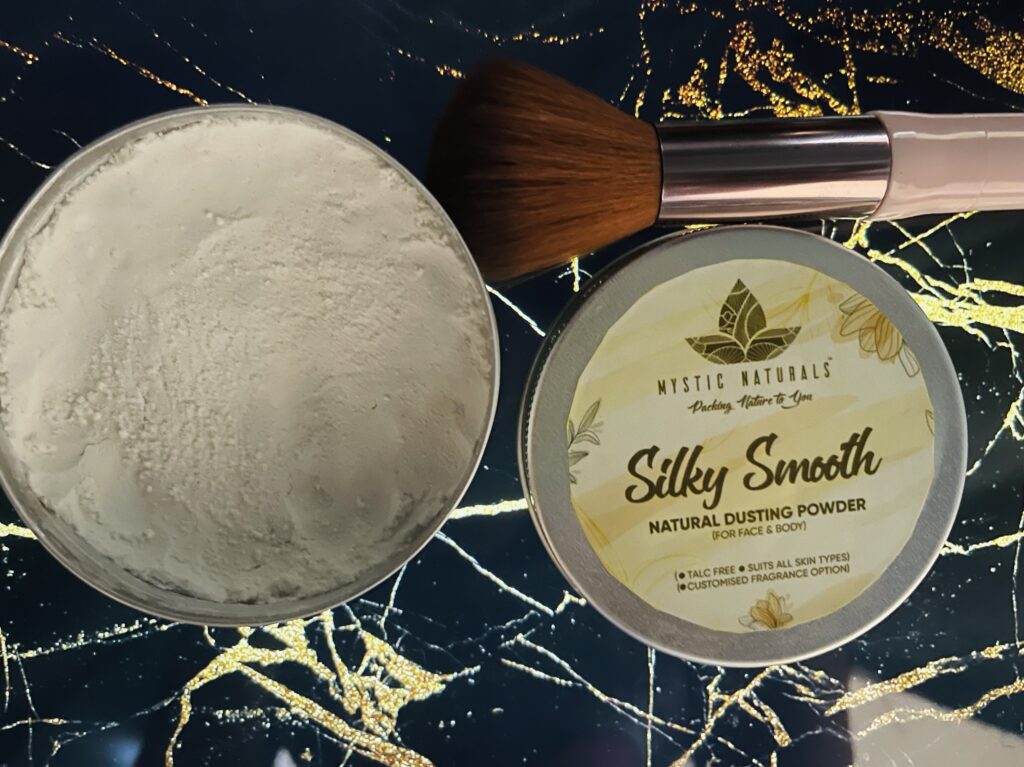 Silky Natural Dusting Powder Talc Free-Mystic Naturals