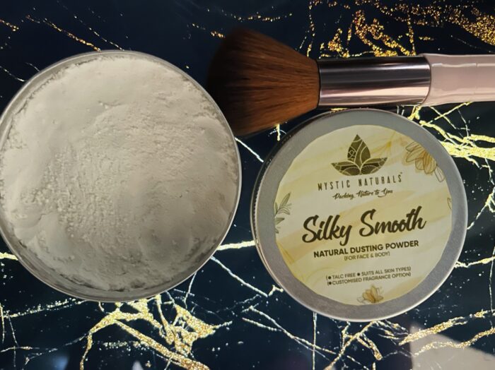Silky Natural Dusting Powder Talc Free-Mystic Naturals