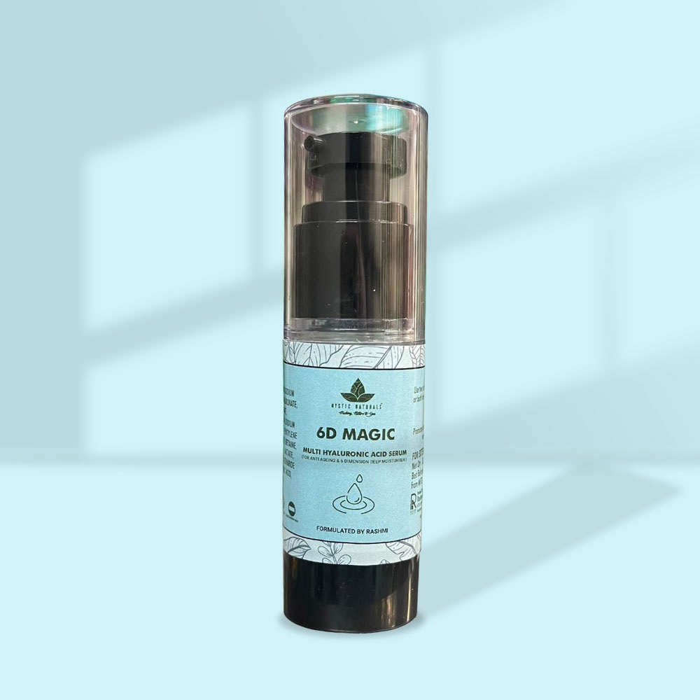 Hyaluronic 6D ceramide petals moisturising serum